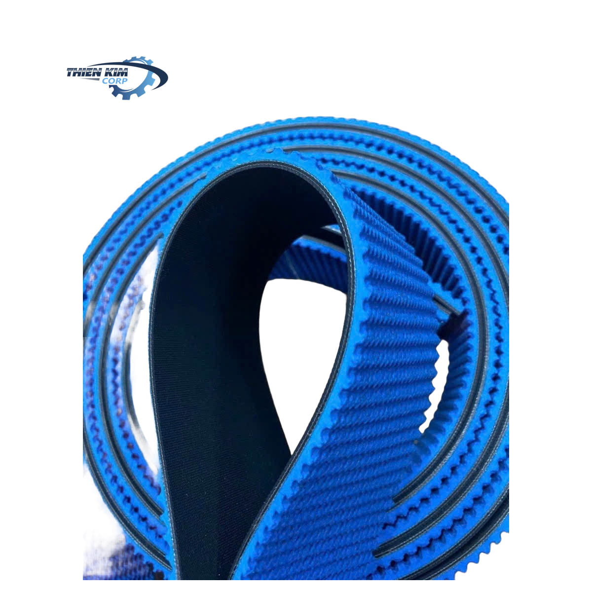 Băng tải PVC xanh gai