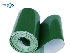 Băng tải PU màu xanh - Hình ảnh 3